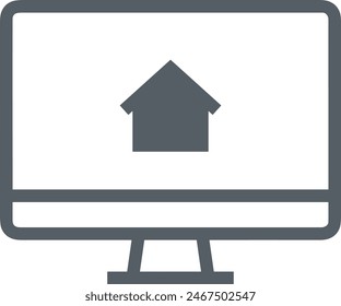 House icon symbol vector image