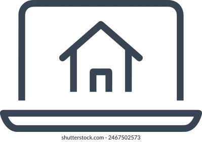 House icon symbol vector image
