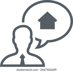 House icon symbol vector image