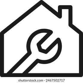 House icon symbol vector image