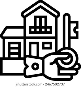 House icon symbol vector image