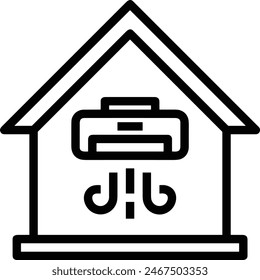 House icon symbol vector image