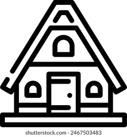House icon symbol vector image