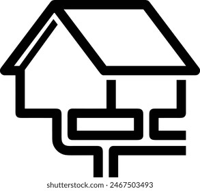 Imagen de Vector de ícono de casa