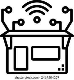 House icon symbol vector image