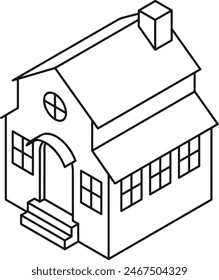 House icon symbol vector image