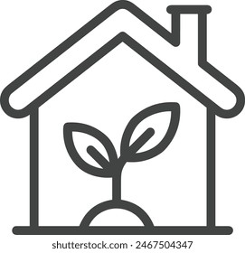 House icon symbol vector image