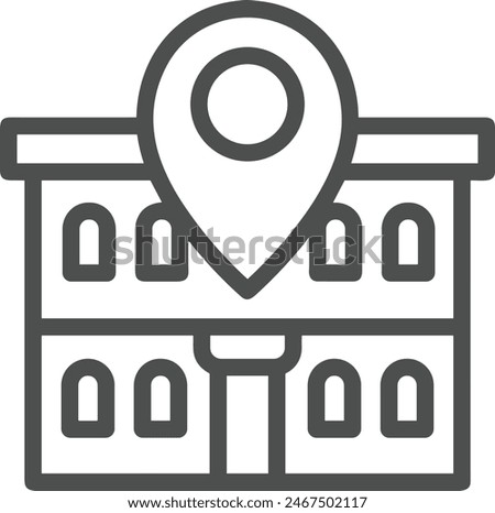 House icon symbol vector image