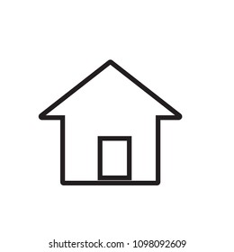 House icon trendy design template