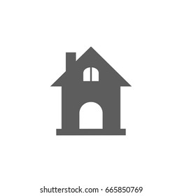 House icon in trendy flat style isolated on white background. Symbol for your web site design, logo, app, UI. Vector illustration, EPS