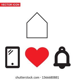 house icon vector