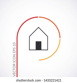 house icon vector .  