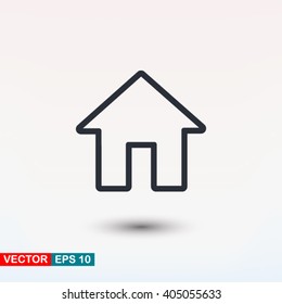 House Icon, Vector