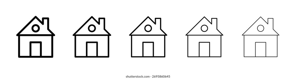 House icon Vektorgrafik