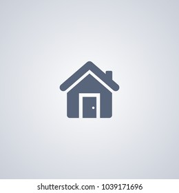 House icon, vector best flat icon on white background , EPS 10