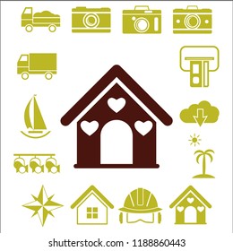 House icon, vector best flat icon on white background , EPS 10