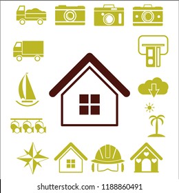 House icon, vector best flat icon on white background , EPS 10