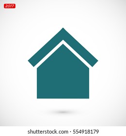 house icon, vector best flat icon, EPS