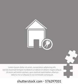House  icon Vector design.