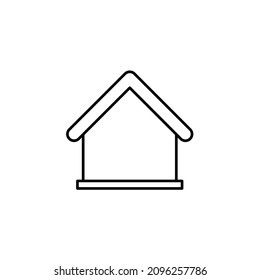 Vector de icono de la casa, eps 10