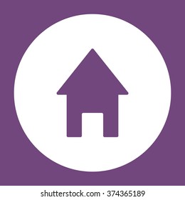 House Icon vector flat design