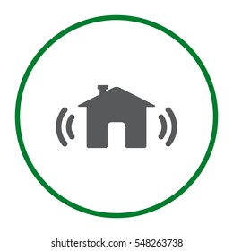 House Icon Vector flat design style