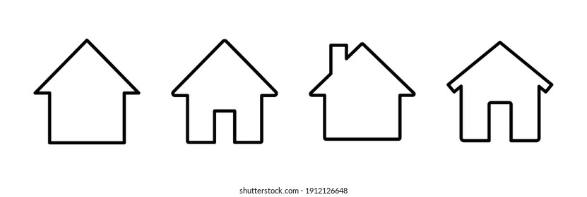 House icon vector. Home icon vector