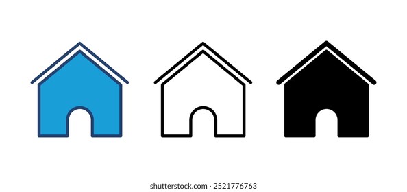 House icon vector. Home icon vector