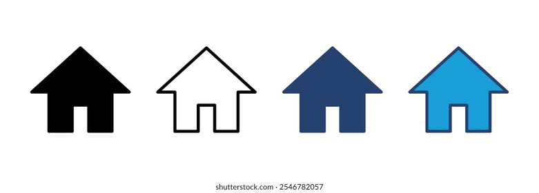 House icon vector. Home icon vector