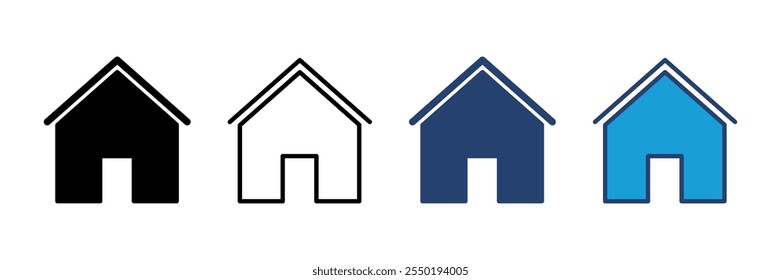 House icon vector. Home icon vector