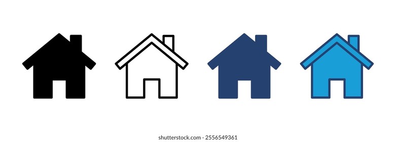 House icon vector. Home icon vector