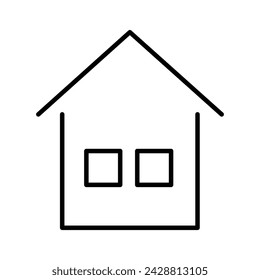 House icon vector. Home icon vector. Vector illustration. Eps file 477.