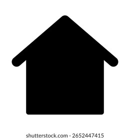 House icon vector. Home illustration sign. Building symbol. Hotel logo. House web icon. Home for web and mobile app.