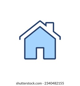 House icon vector. Home sign and symbol