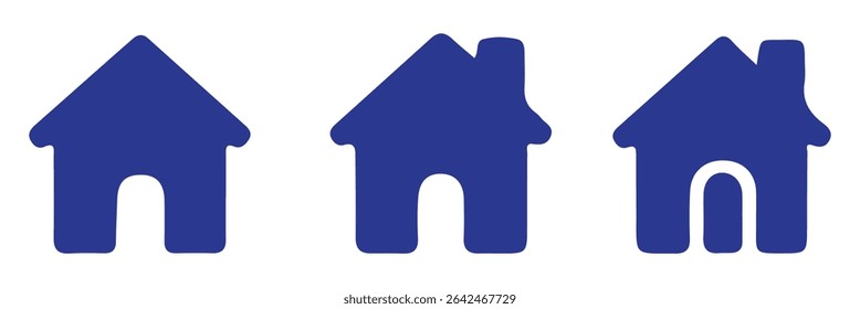House icon vector. Home sign and symbol
