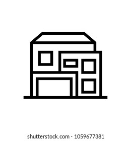 house icon, vector illustration