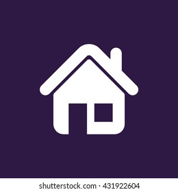 House Icon . Vector illustration