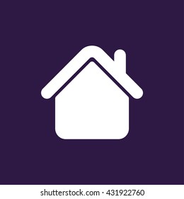 House Icon . Vector illustration