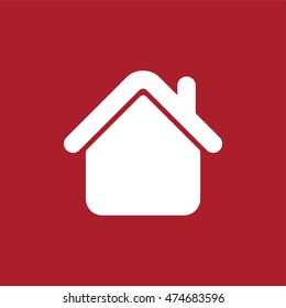 House Icon . Vector illustration