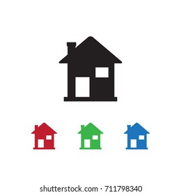 House icon vector illustration.