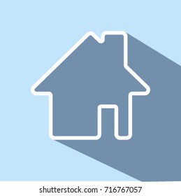 house icon, vector illustration