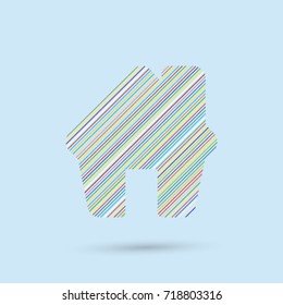 house icon, vector illustration