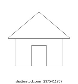 house icon vector illustration design