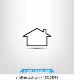 House icon vector illustration EPS 10.