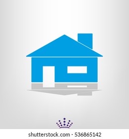 house, icon, vector illustration EPS 10