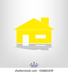 house, icon, vector illustration EPS 10