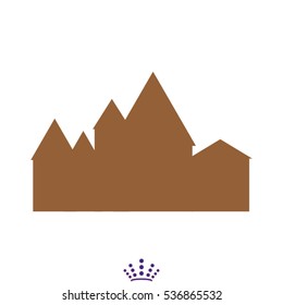 house, icon, vector illustration EPS 10