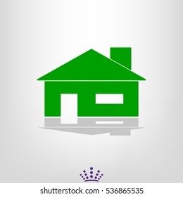 house, icon, vector illustration EPS 10