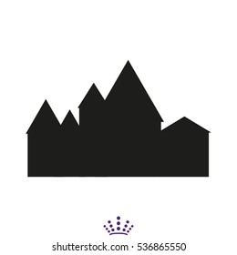 house, icon, vector illustration EPS 10