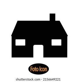 Icono de la casa. Ilustración vectorial eps10